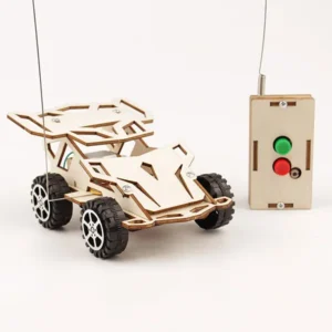 diy creative wooden stem science engineering toys c 20g diy car 4wd